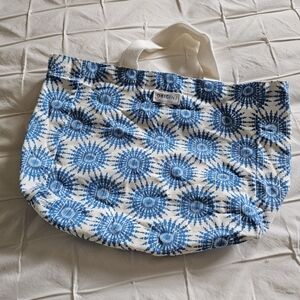 Origins Vibrant Blue Patterned Small Tote